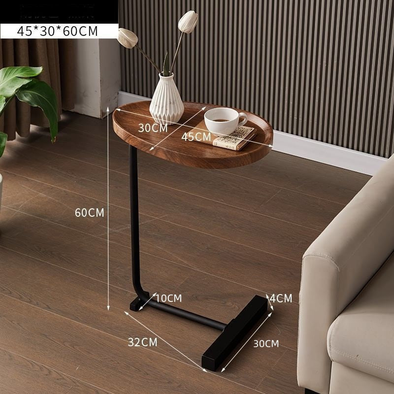 Nordic Side Table Modern Living Room Home Sofa Side Table Hotel Homestay Bedside Side Table Iron Assemble Furniture For Office-7