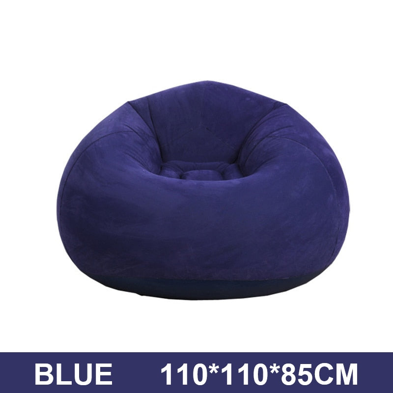 Large Lazy Inflatable Sofa Chairs PVC Lounger Seat Bean Bag Sofas Pouf Puff Couch Tatami Living Room Supply-4