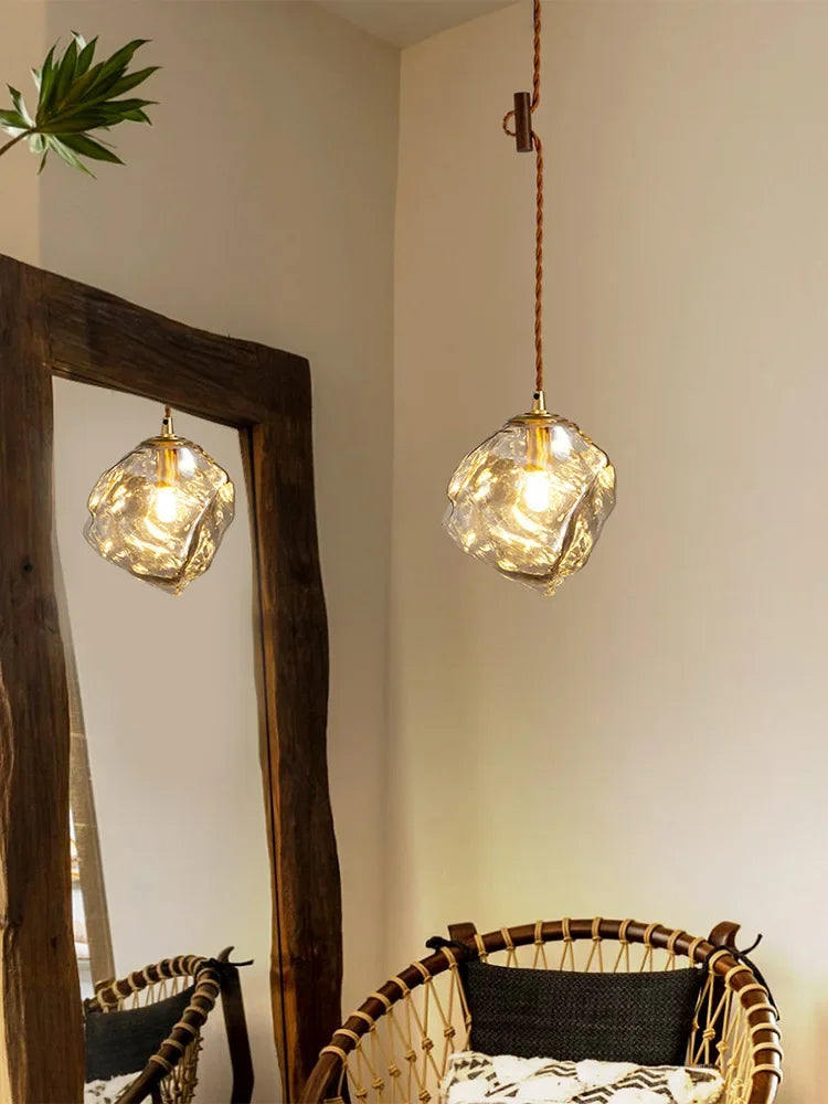 DecorBites™ Ice Cube Chandelier Adjustable Pendant Light