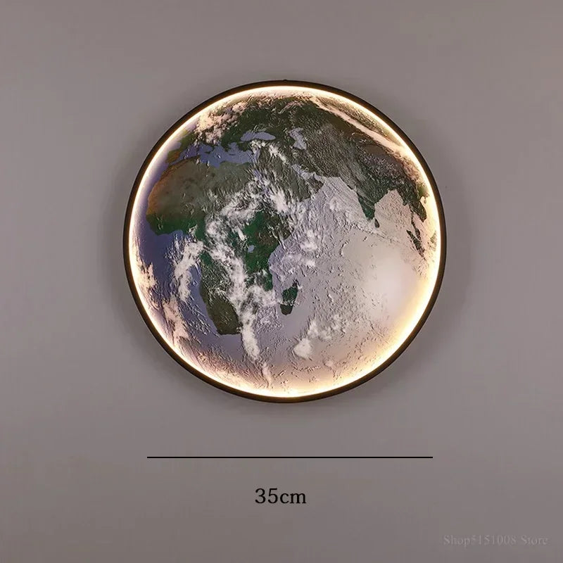 Dlight Decor Planet Mural Wall Light for Interiors