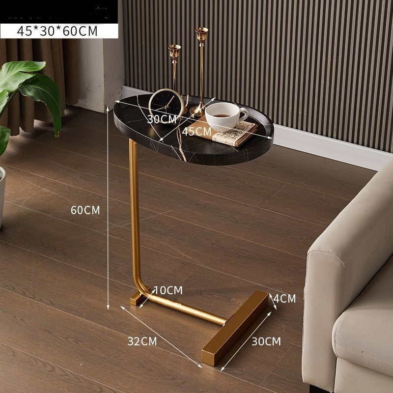 Nordic Side Table Modern Living Room Home Sofa Side Table Hotel Homestay Bedside Side Table Iron Assemble Furniture For Office-1