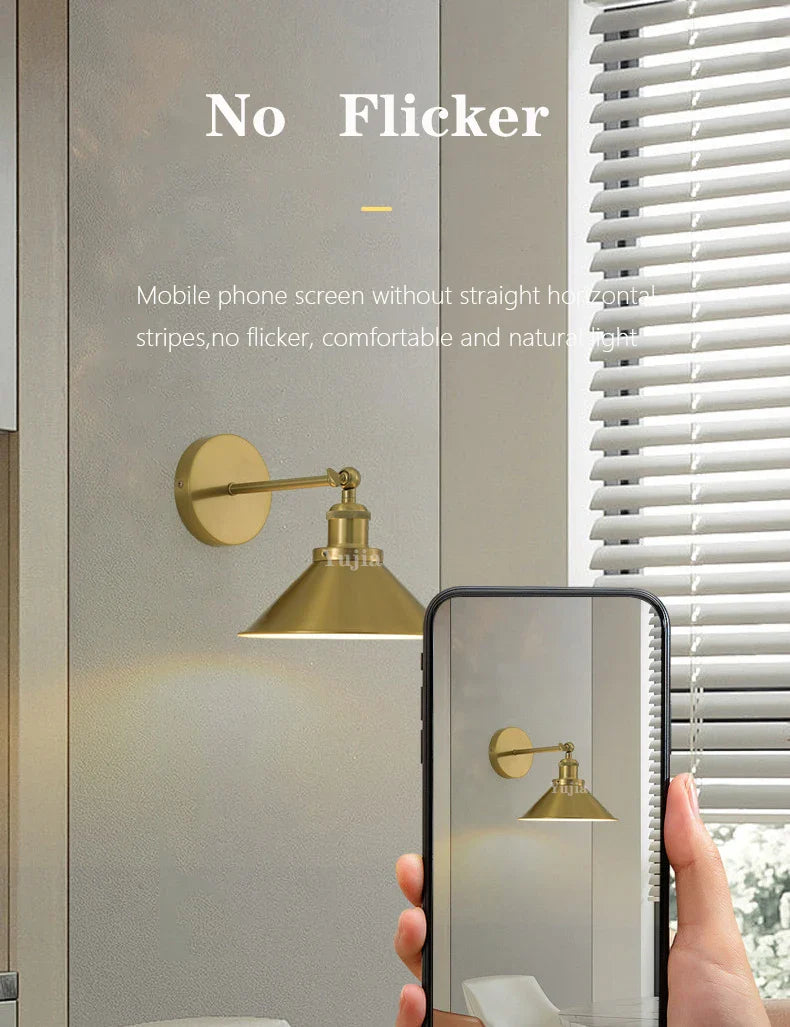 Adjustable Wall Sconce Bedside Lamp