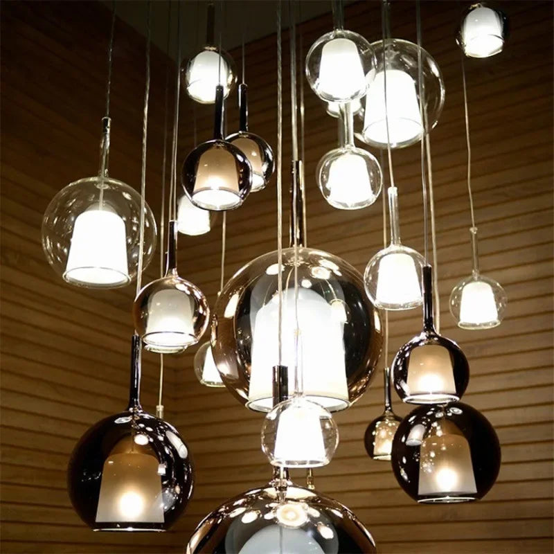 DecorBites™ Glass LED Pendant Light Fixture