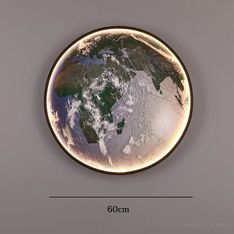 Dlight Decor Planet Mural Wall Light for Interiors