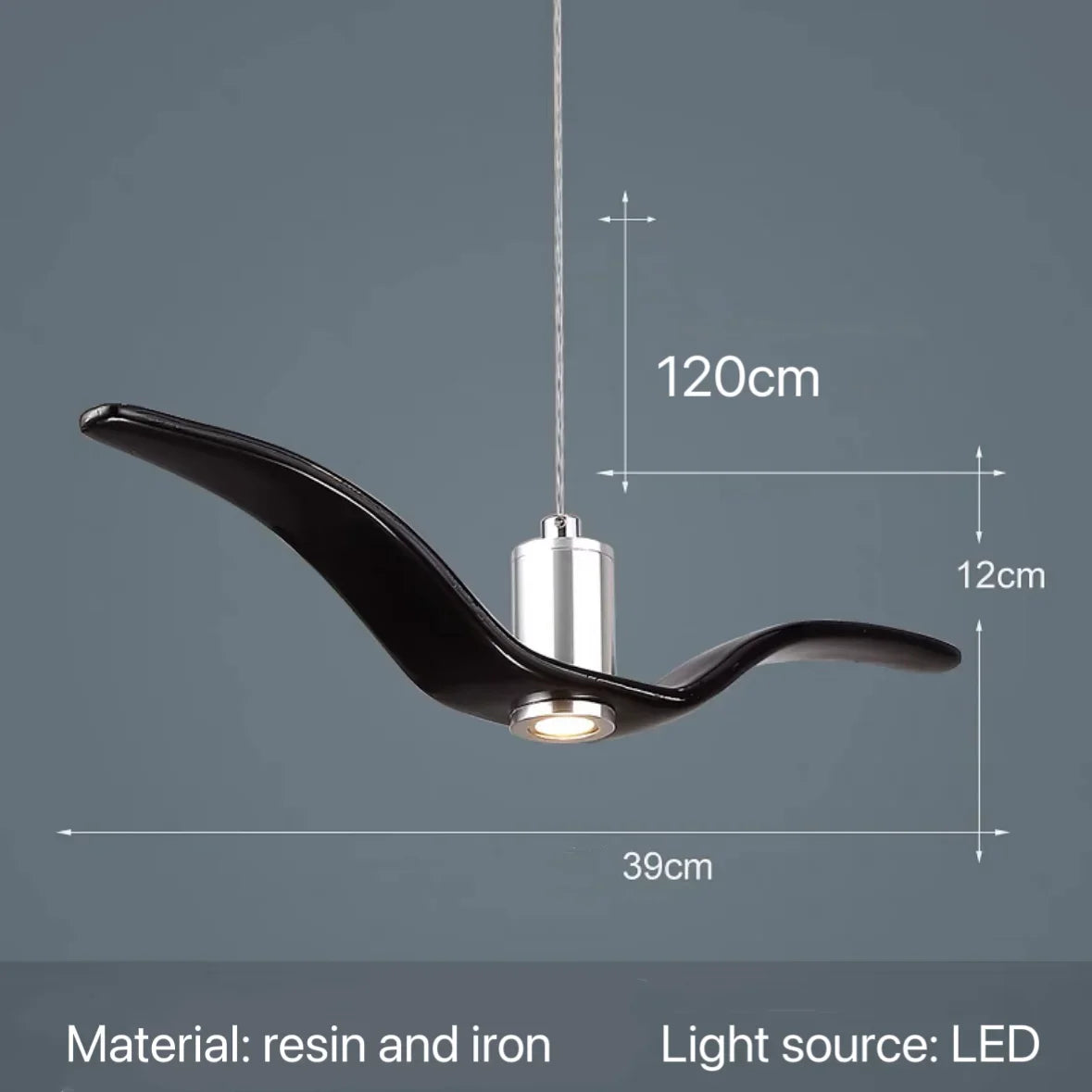 DecorBites™ Seagull Pendant Lamp Bedroom Lighting