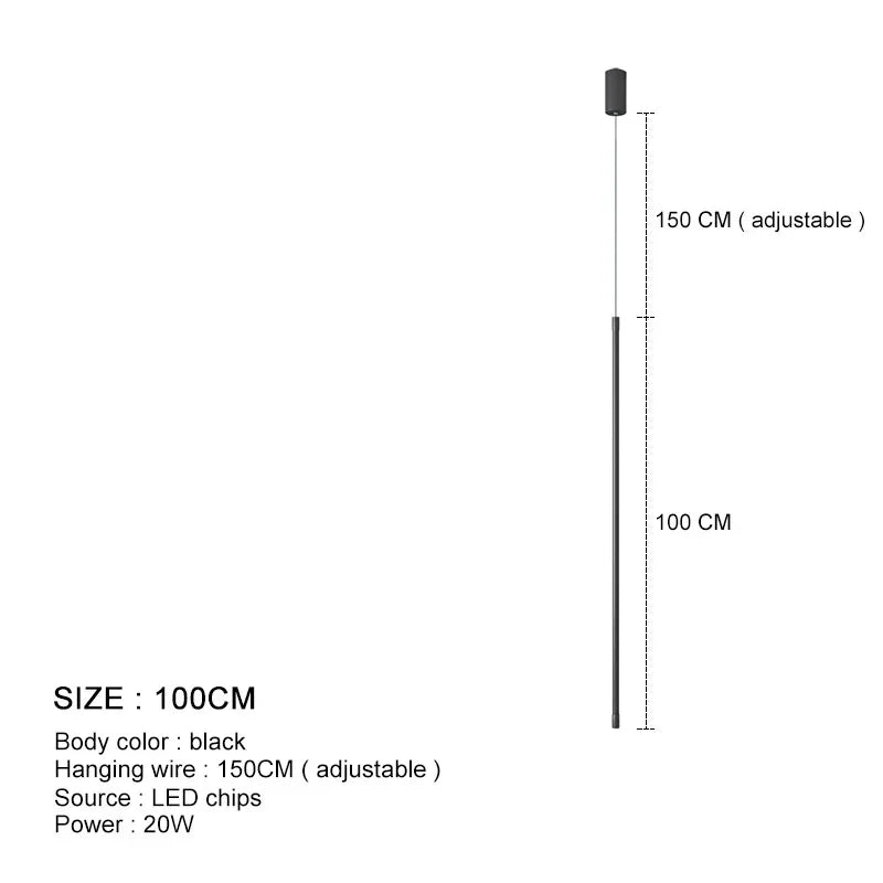 DecorBites™ LED Pendant Lights Dining Room