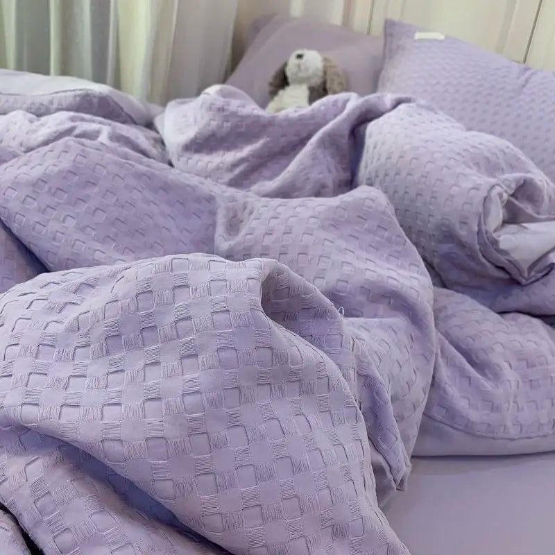 Cotton Bedding Set Olive Green