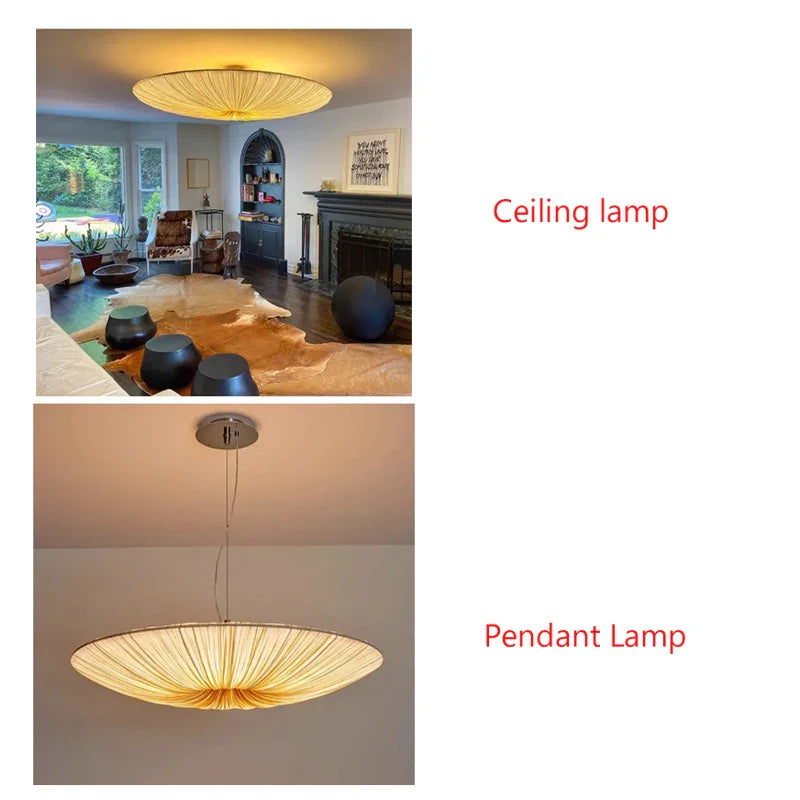 Cloth Pendant Light Small