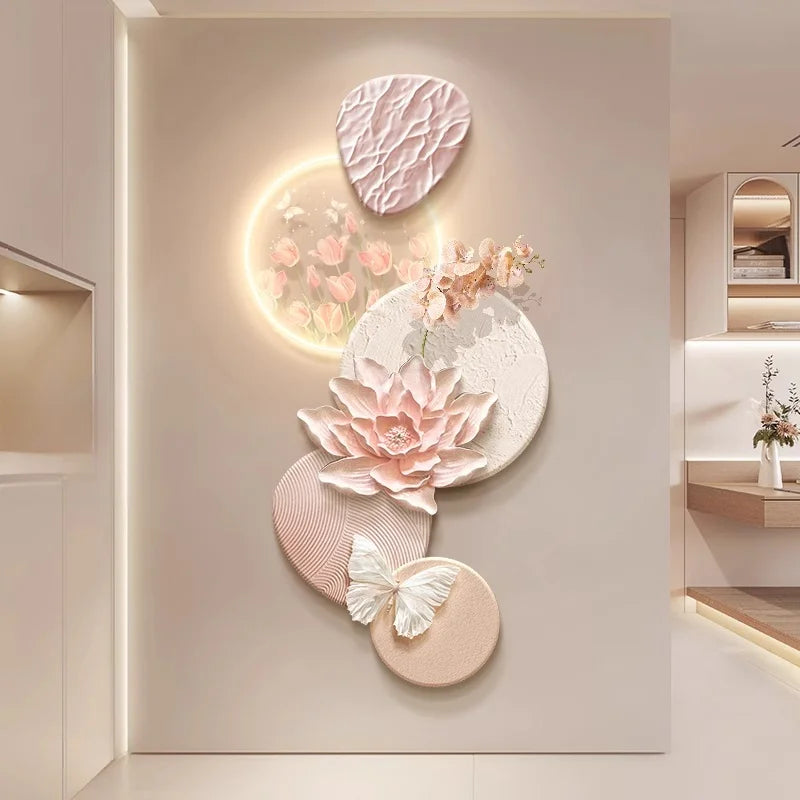 Dlight Decor Butterfly Mural Light for Entrance Walls