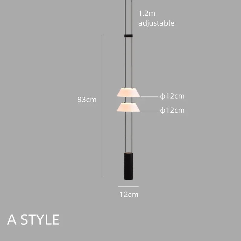 DecorBites™ Pendant Light Circular Hanging Lamp