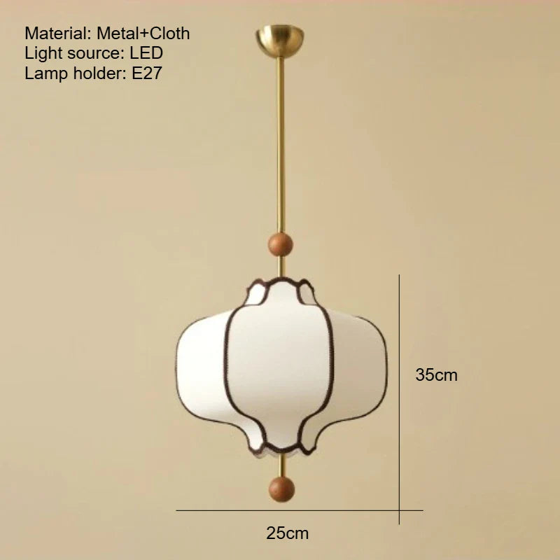 DecorBites™ Lampshade Pendant Light Circular LED