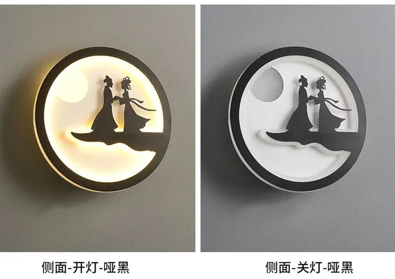 Dlight Decor Nordic Character Glow Wall Lamp