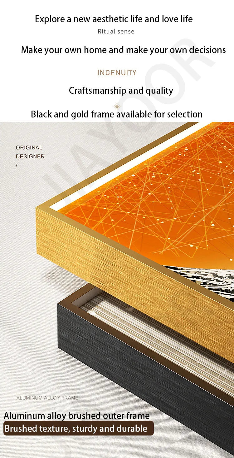 Dlight Decor Artistic Wood Crystal Wall Glow Light