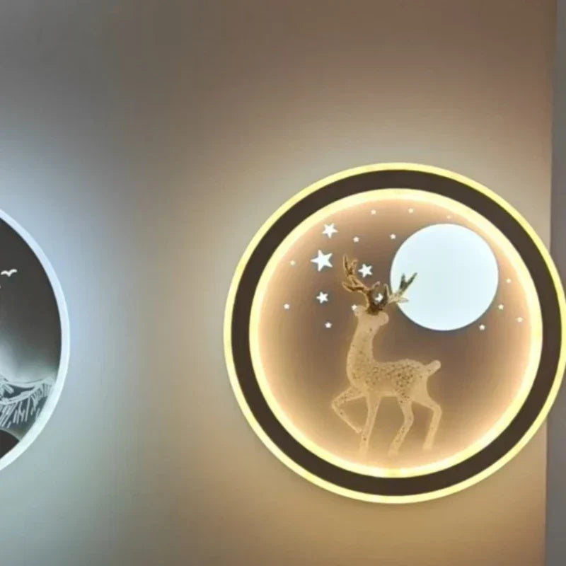 Dlight Decor Nordic Character Glow Wall Lamp
