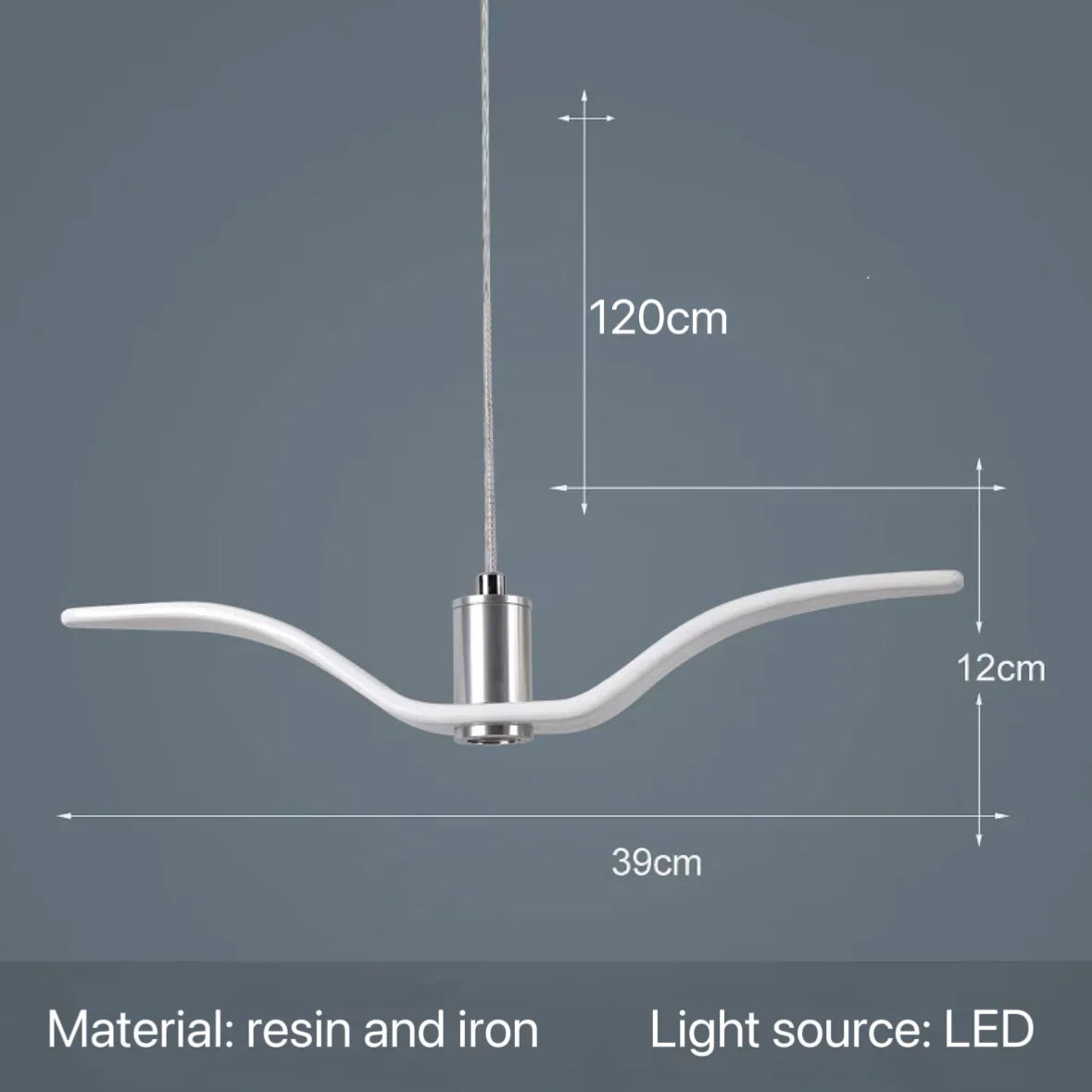 DecorBites™ Seagull Pendant Lamp Bedroom Lighting