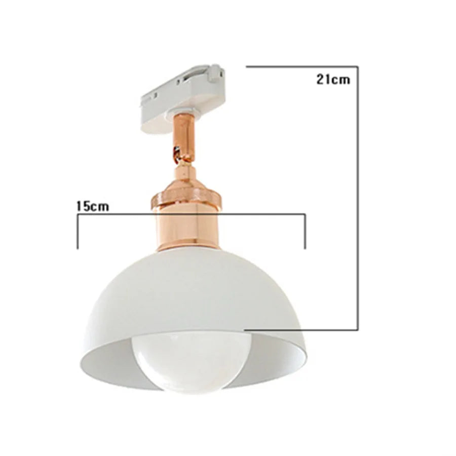 E27 Nordic LED Track Light - Adjustable Spotlight for Commercial and Residential Spaces