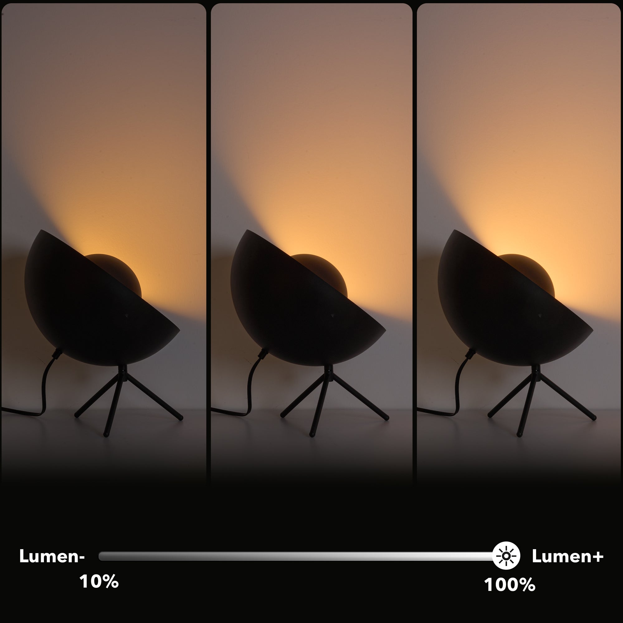 Satellite Tripod Table Lamp