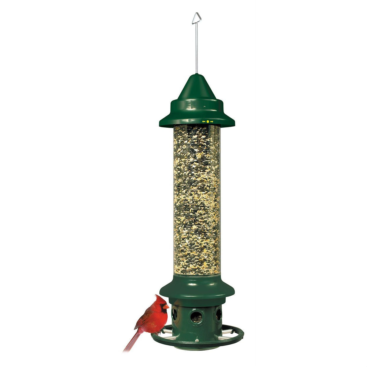 Squirrel-proof Bird Feeder with Perch Ring-2