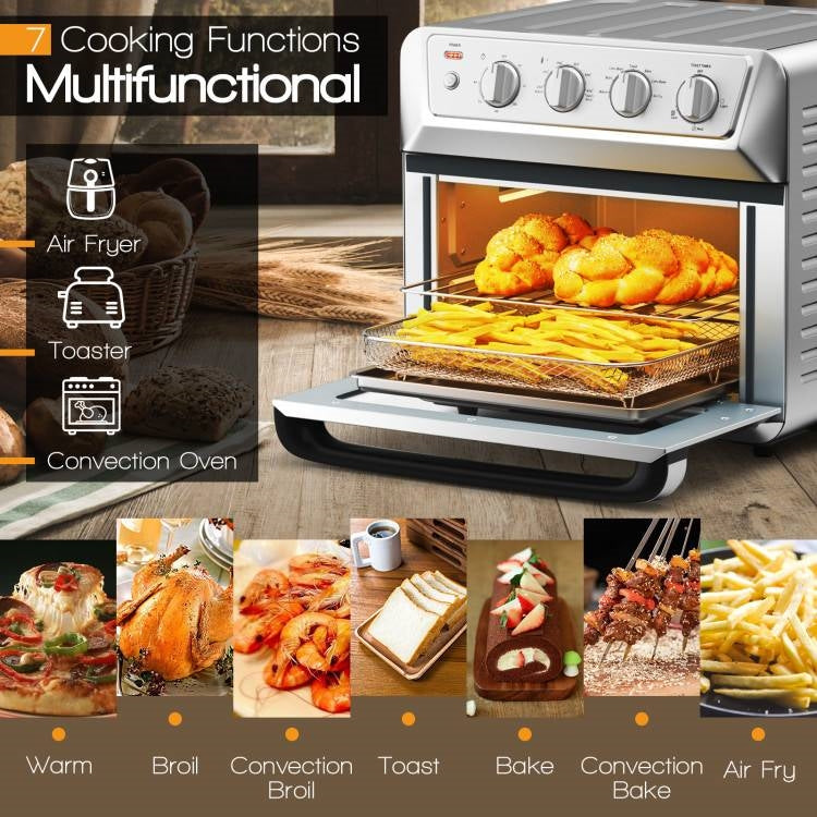 Space Saving Countertop Kitchen Convection Toaster Oven Air Fryer Dehydrator-3