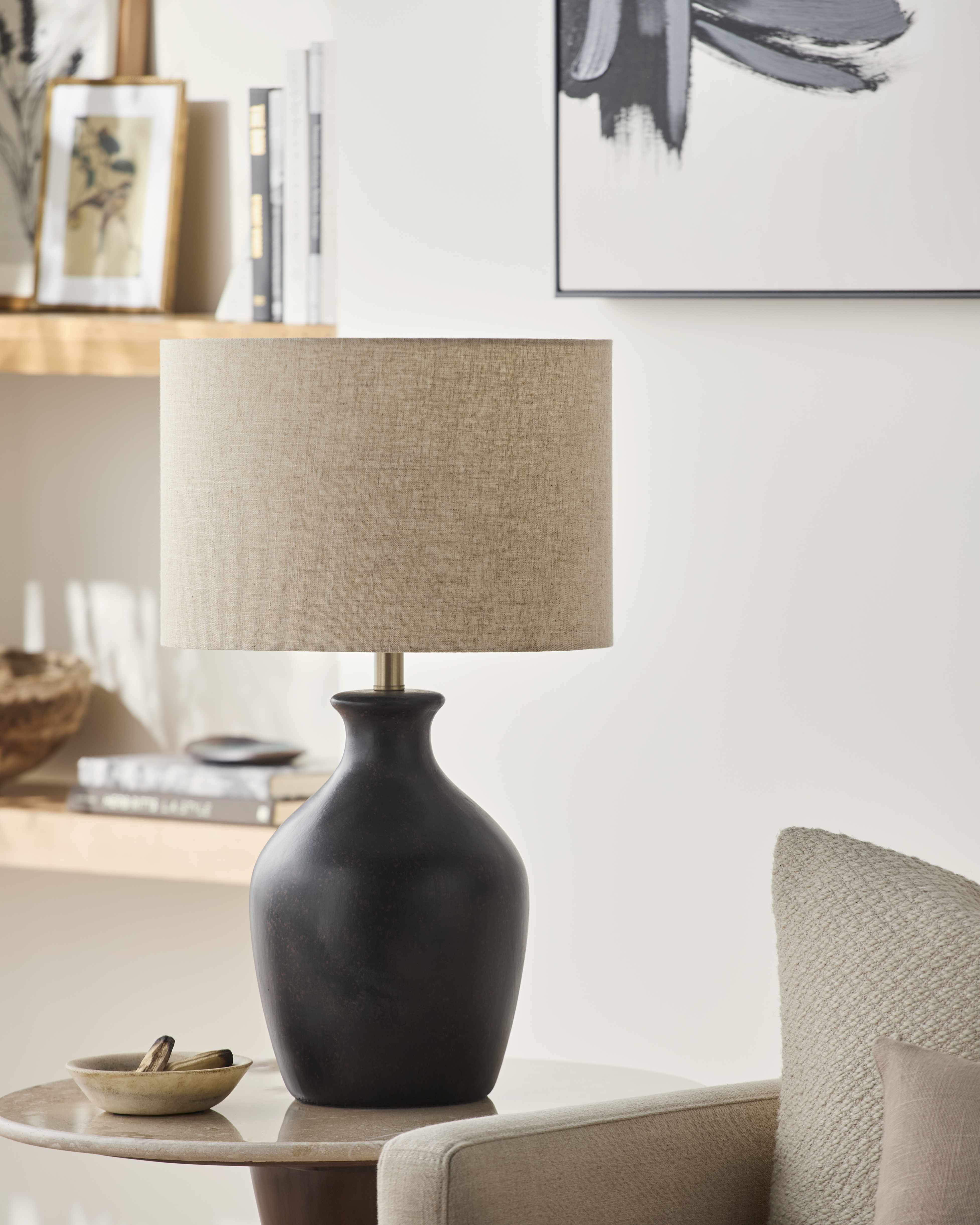 Singureni Black Table Lamp-1