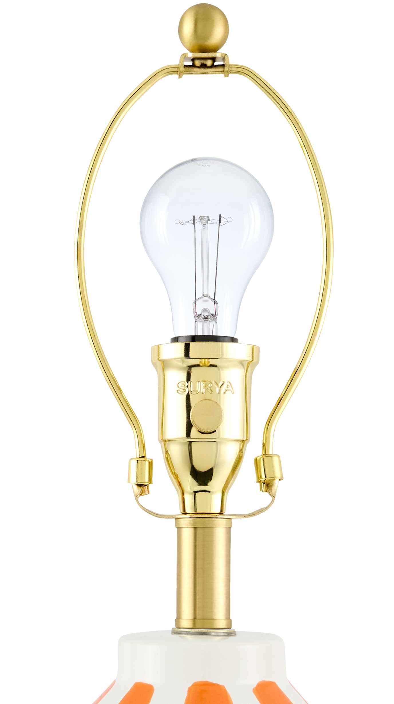 Isbergues Orange Table Lamp-2