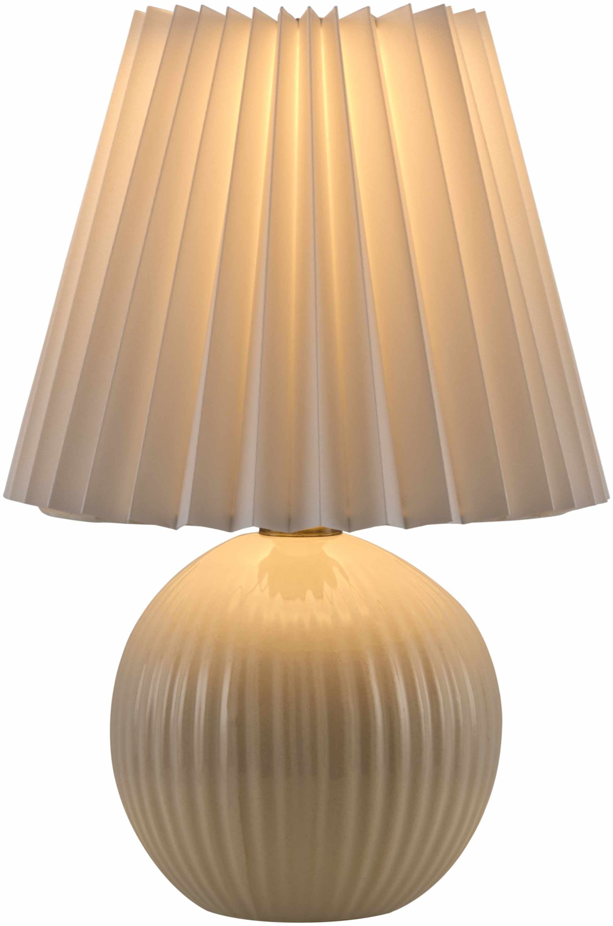 Shahrekord Cream Table Lamp-1