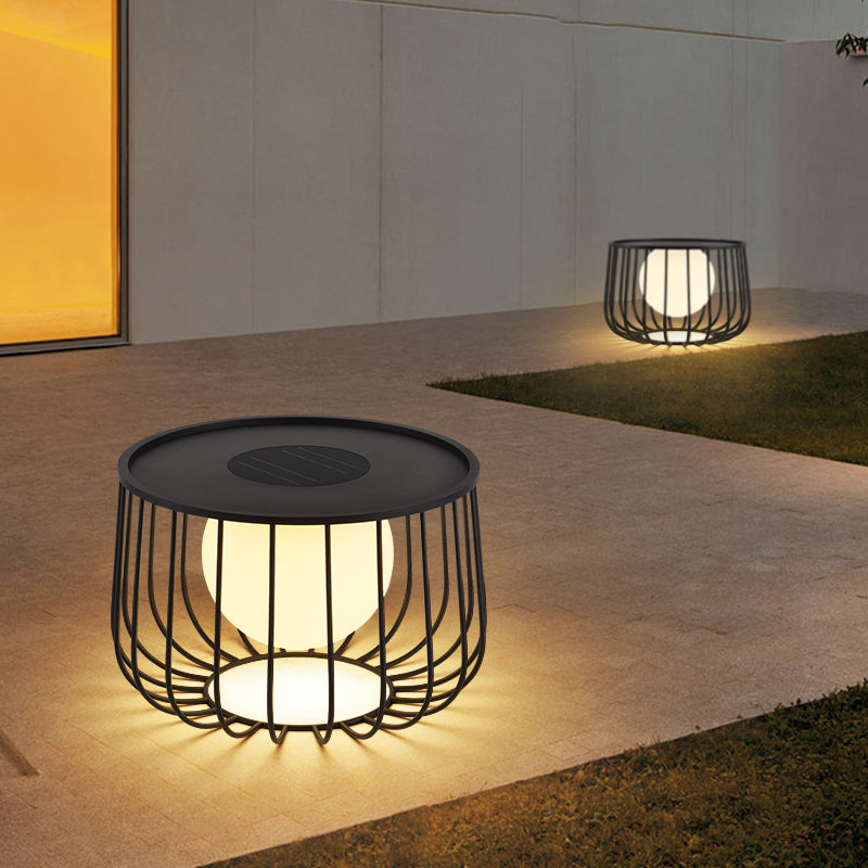 Solar Powered Glow  Garden Table-1