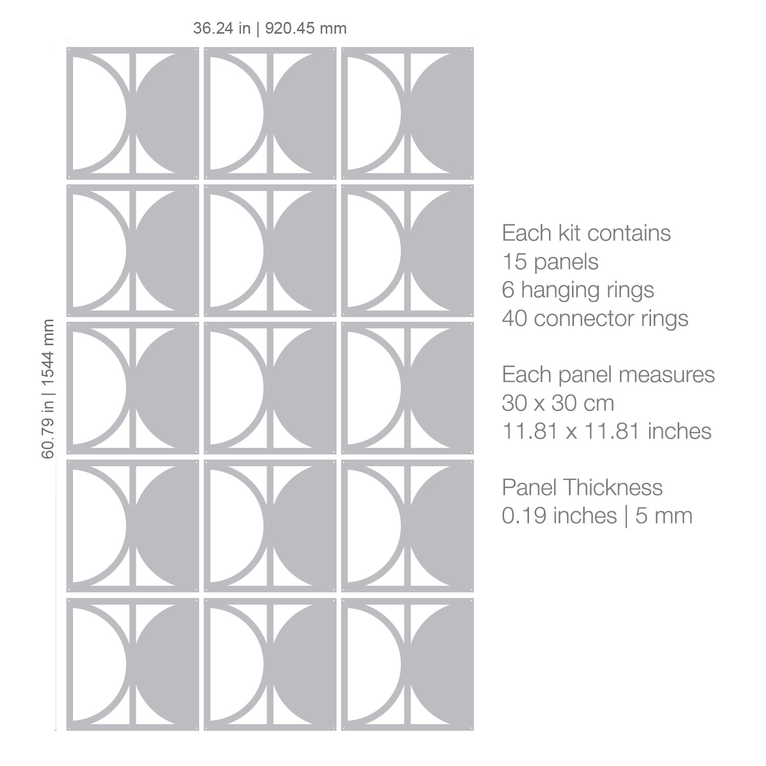 Ovar Suspended Room Divider-3