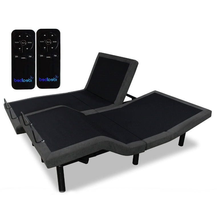 Split King Adjustable Bed Frame Base with Wireless Remote-0