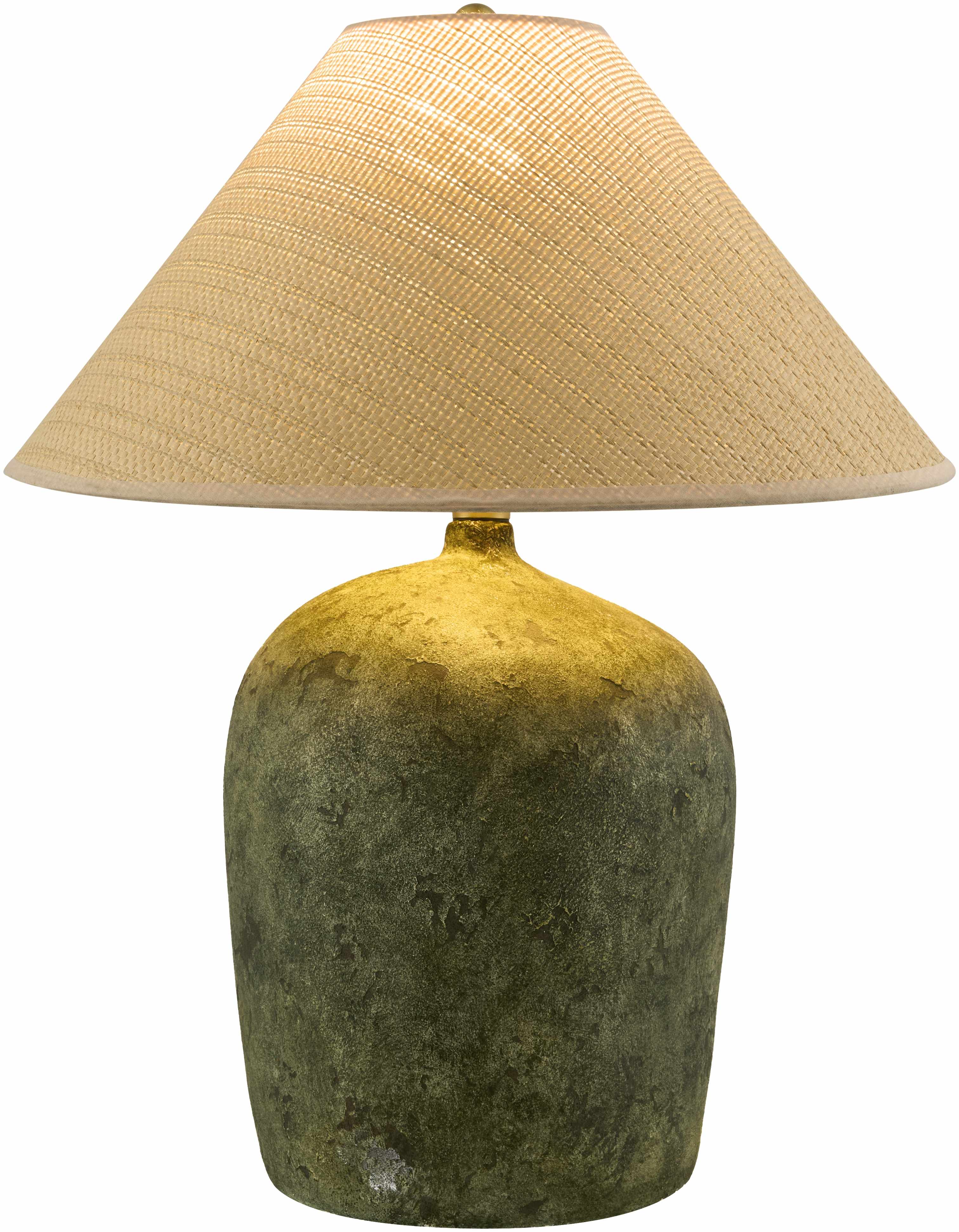 Solovjevsk Green Table Lamp-1