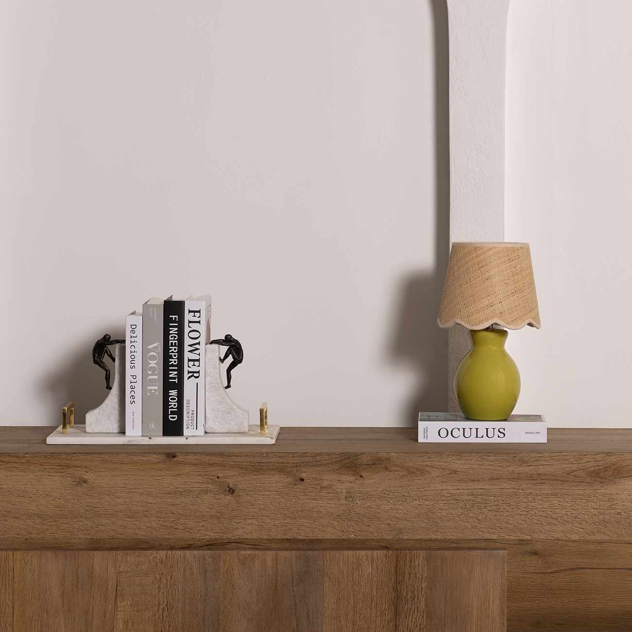 Salgareda Olive Rattan Table Lamp-2