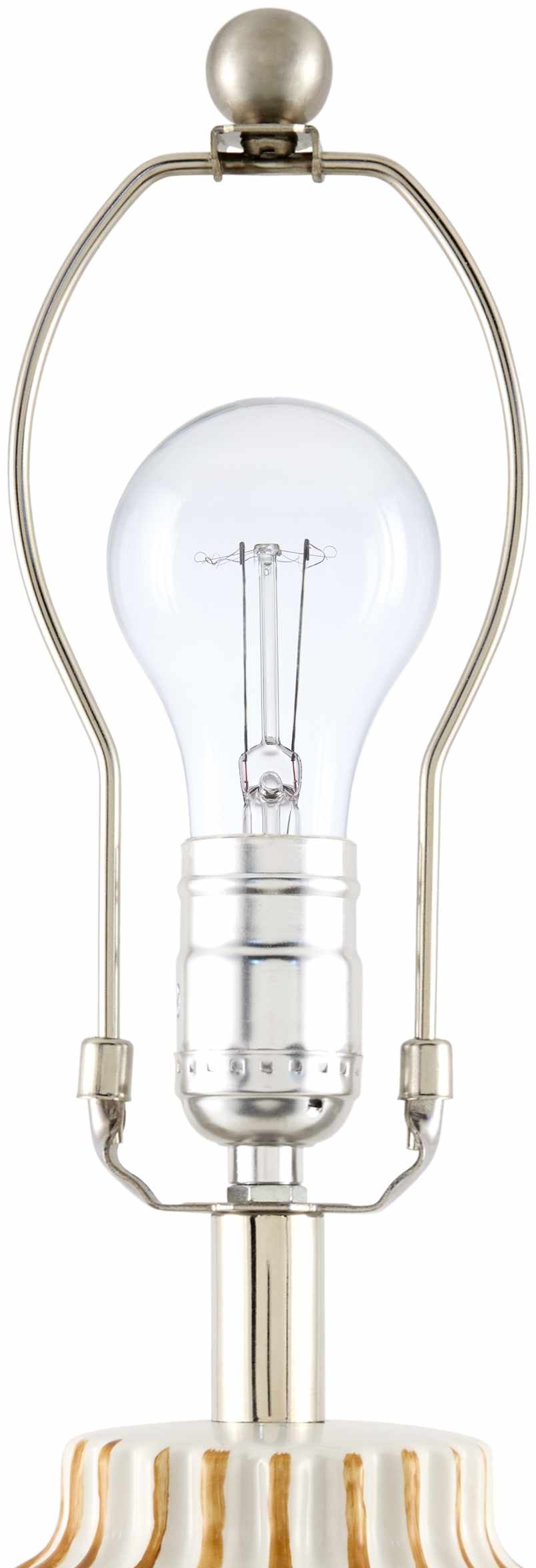 Shamsabad Tan Table Lamp-4