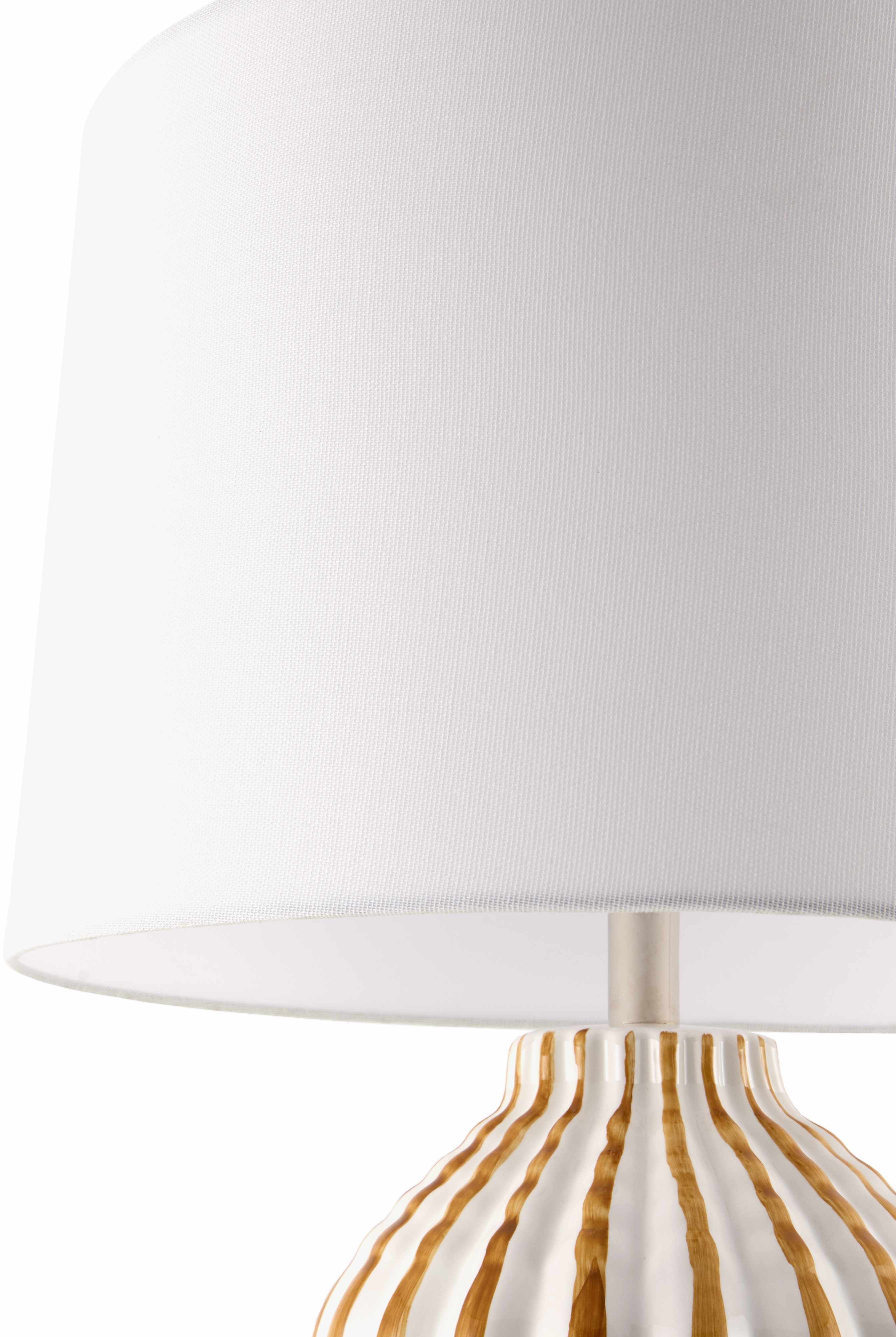 Shamsabad Tan Table Lamp-3