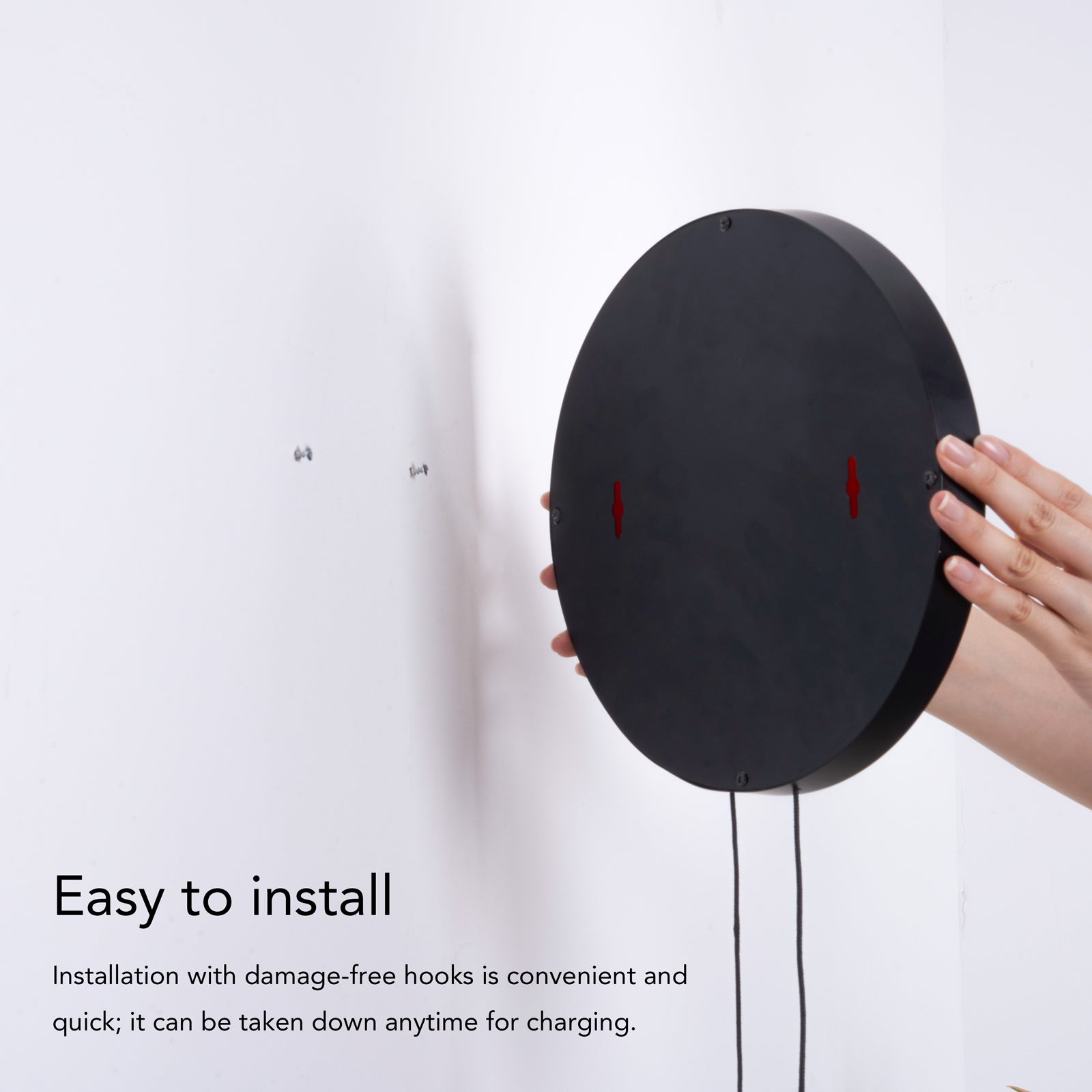 Creative Sunset Hand Pulled Night Light, Movable Sunrise to Sunset Scenery Wall Lamp, Battery Rechargeable Wall Light-3