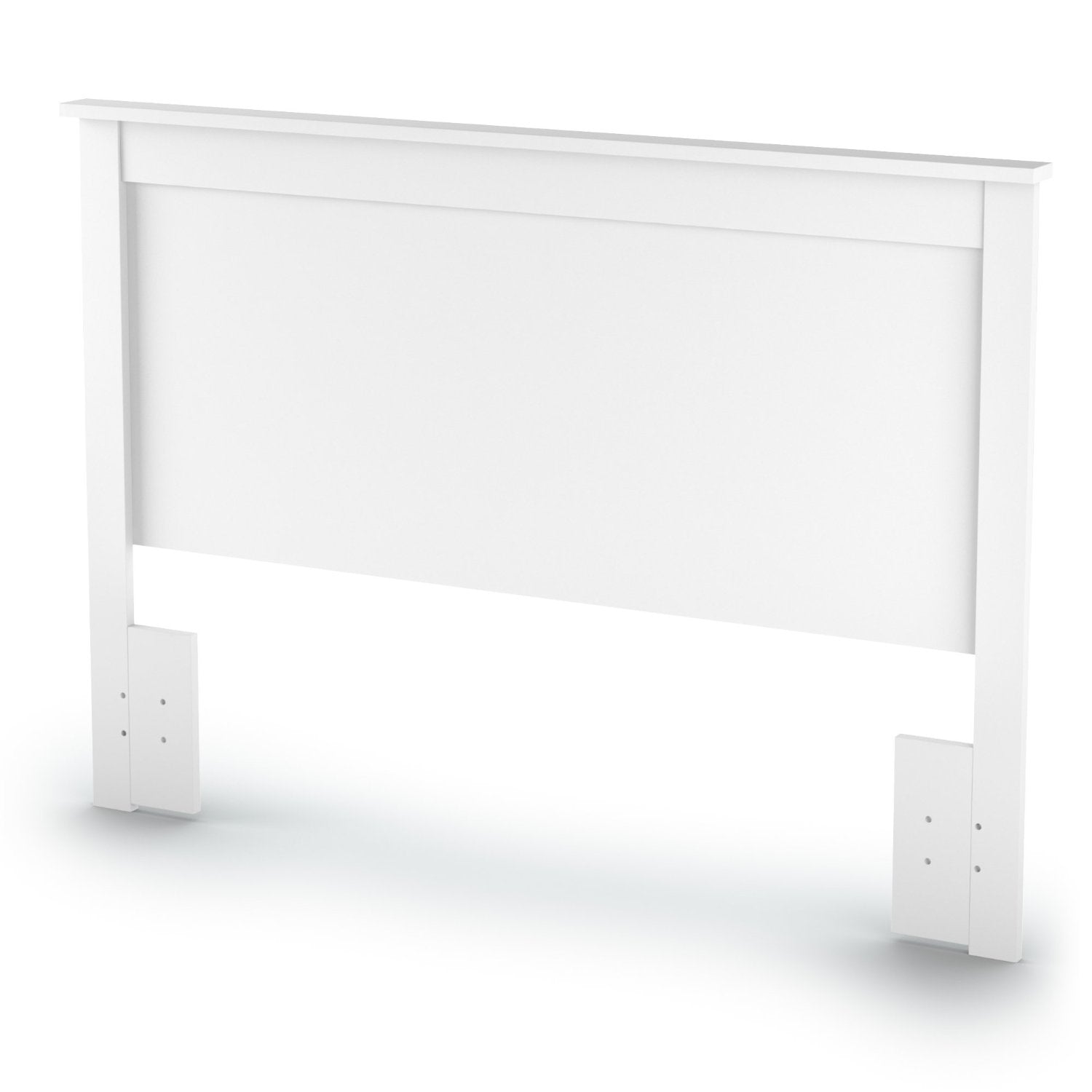 Full / Queen size Headboard in White Finish-0