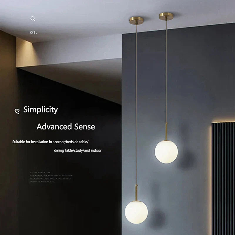 Glass Pendant Lights Ceiling Fixture