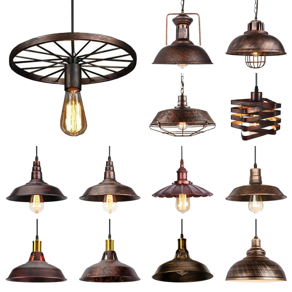 Vintage Metal Chandeliers Lighting
