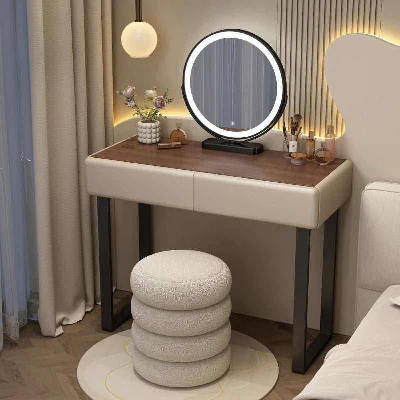Small Bedroom Vanity Table Organizer Minimalist Chep Comfortable Dressing Table European Modern Penteadeira Postmodern Furniture