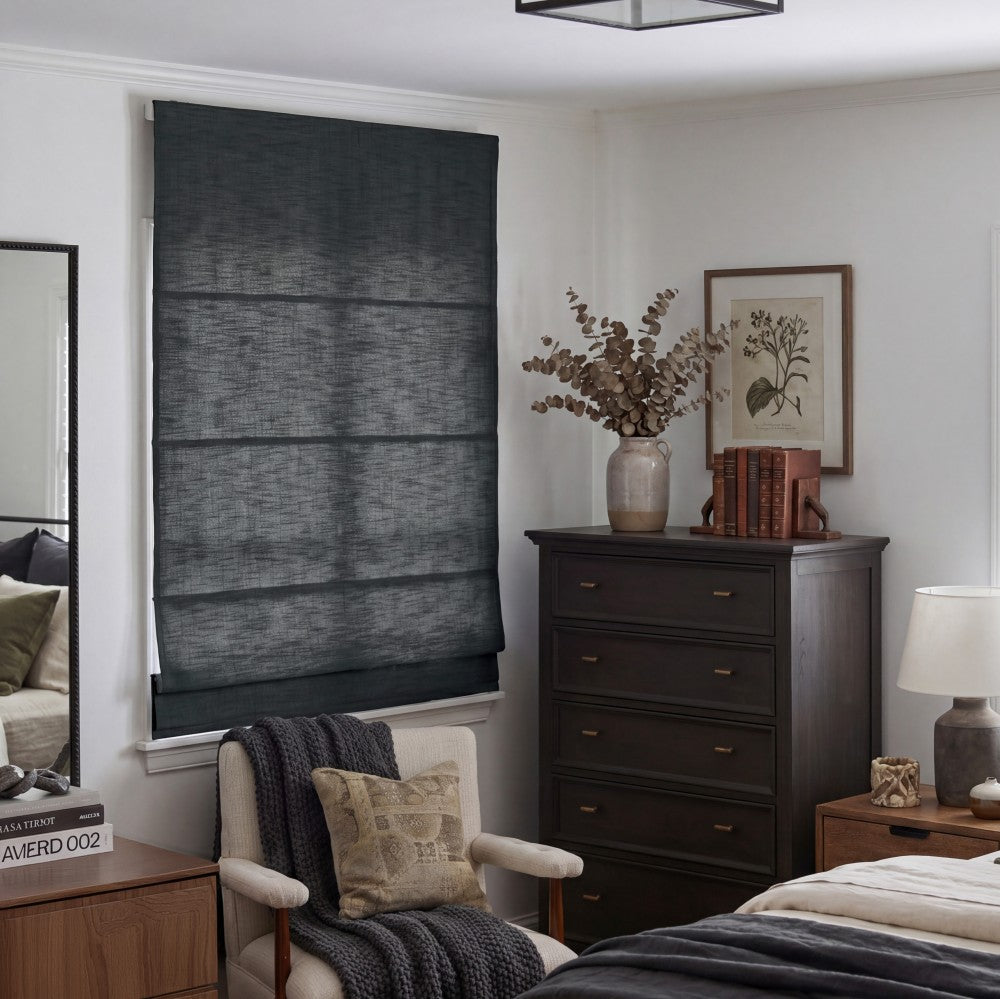 Sara Linen Roman Shade