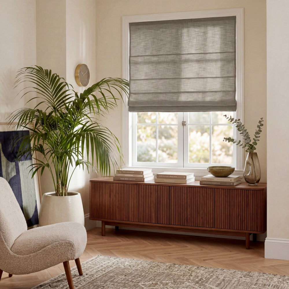 Sara Linen Roman Shade