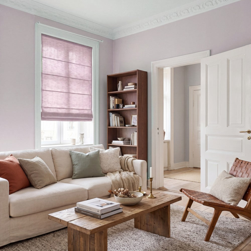 Sara Linen Roman Shade