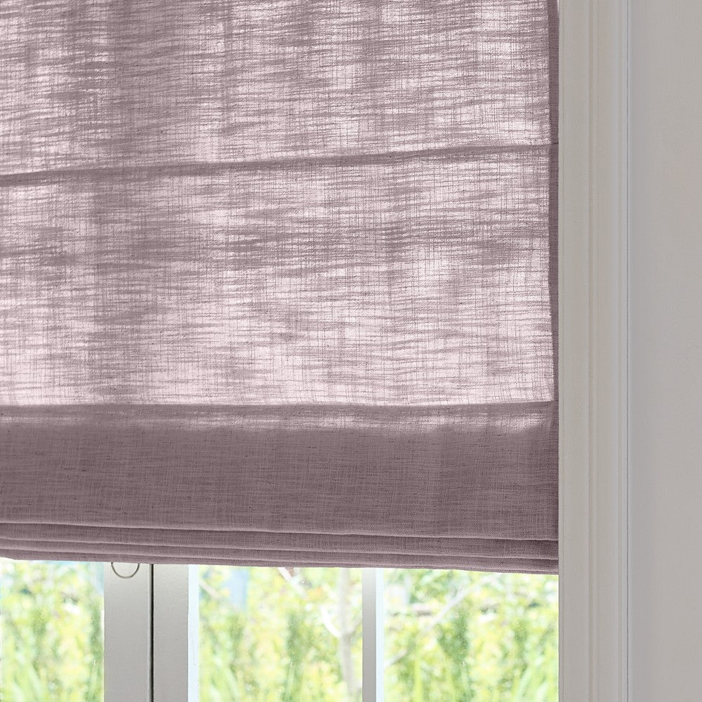 Sara Linen Roman Shade