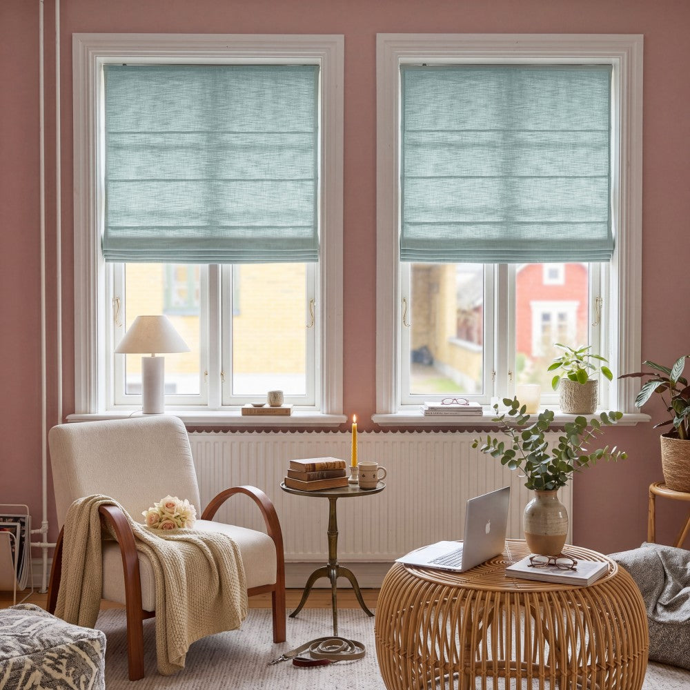 Sara Linen Roman Shade