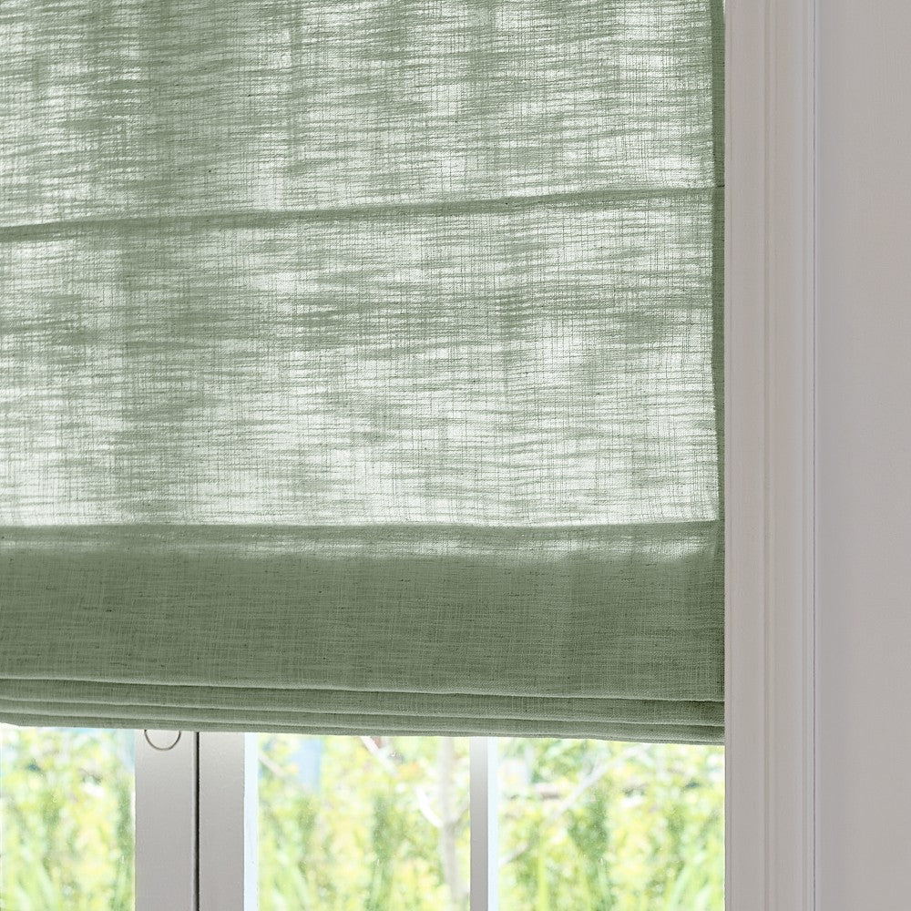 Sara Linen Roman Shade