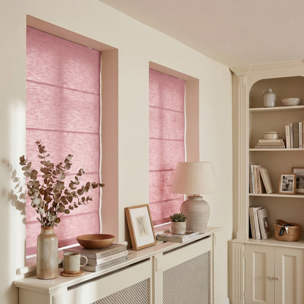 Sara Linen Roman Shade