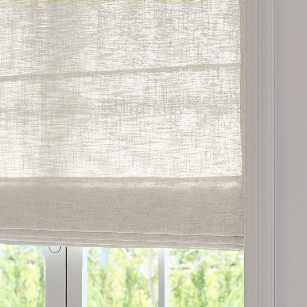 Sara Linen Roman Shade