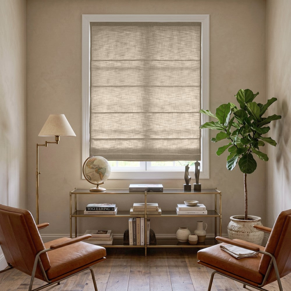 Sara Linen Roman Shade