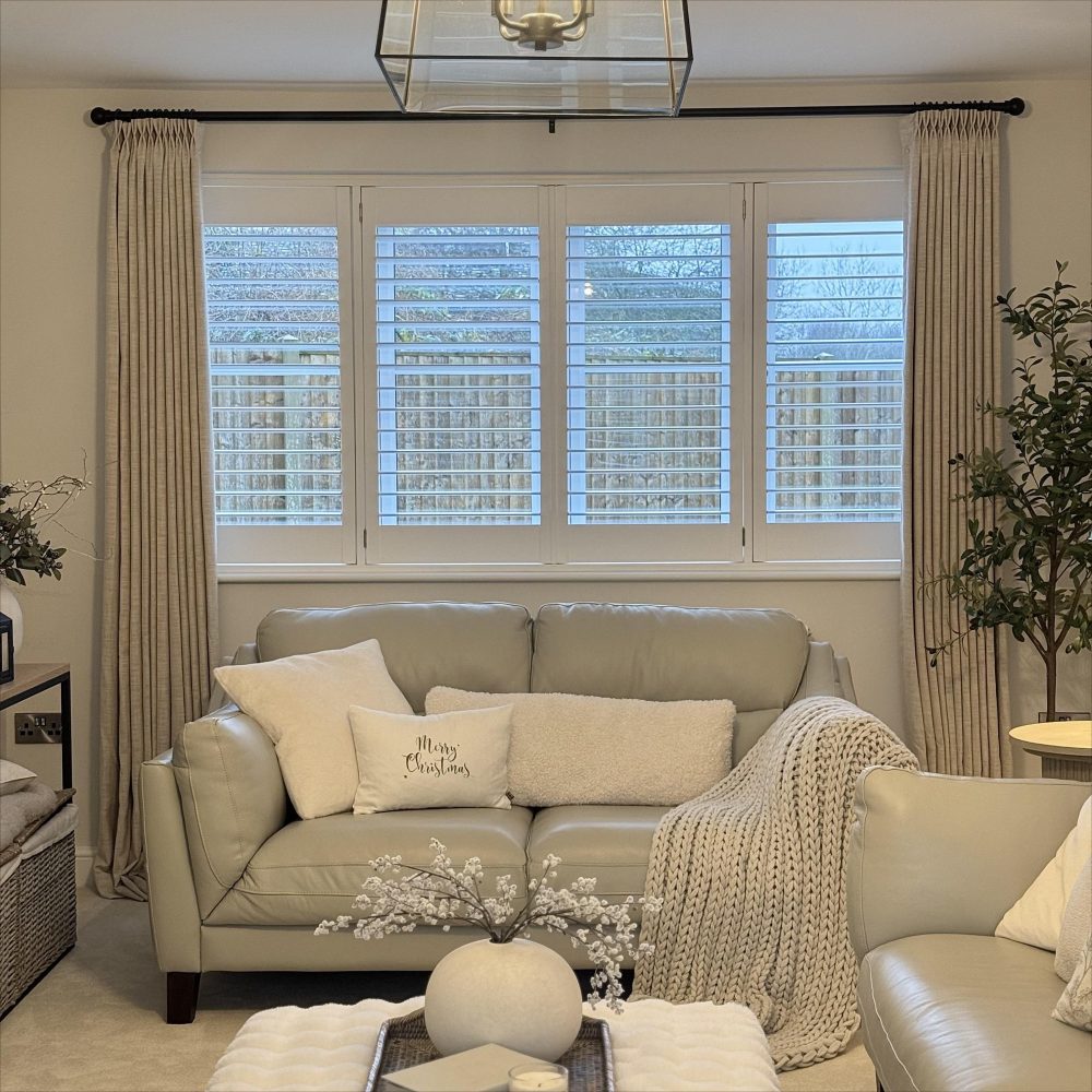 Sara Solid Linen Blend Curtains