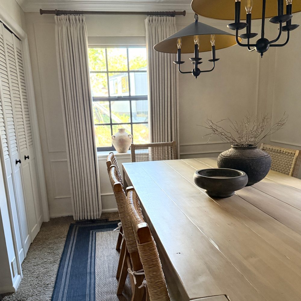Sara Solid Linen Blend Curtains