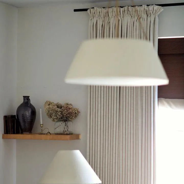 Sara Solid Linen Blend Curtains